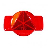 nadomestno steklo zadnje leve luči za humbaur prikolico, levo rezervno steklo