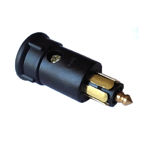 Cigarette lighter plug mini fi 12mm, 12-24v, 18A, Hella